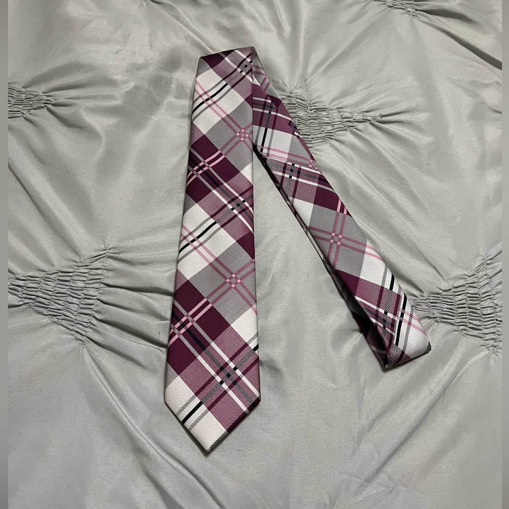Men’s Checkered Express Tie